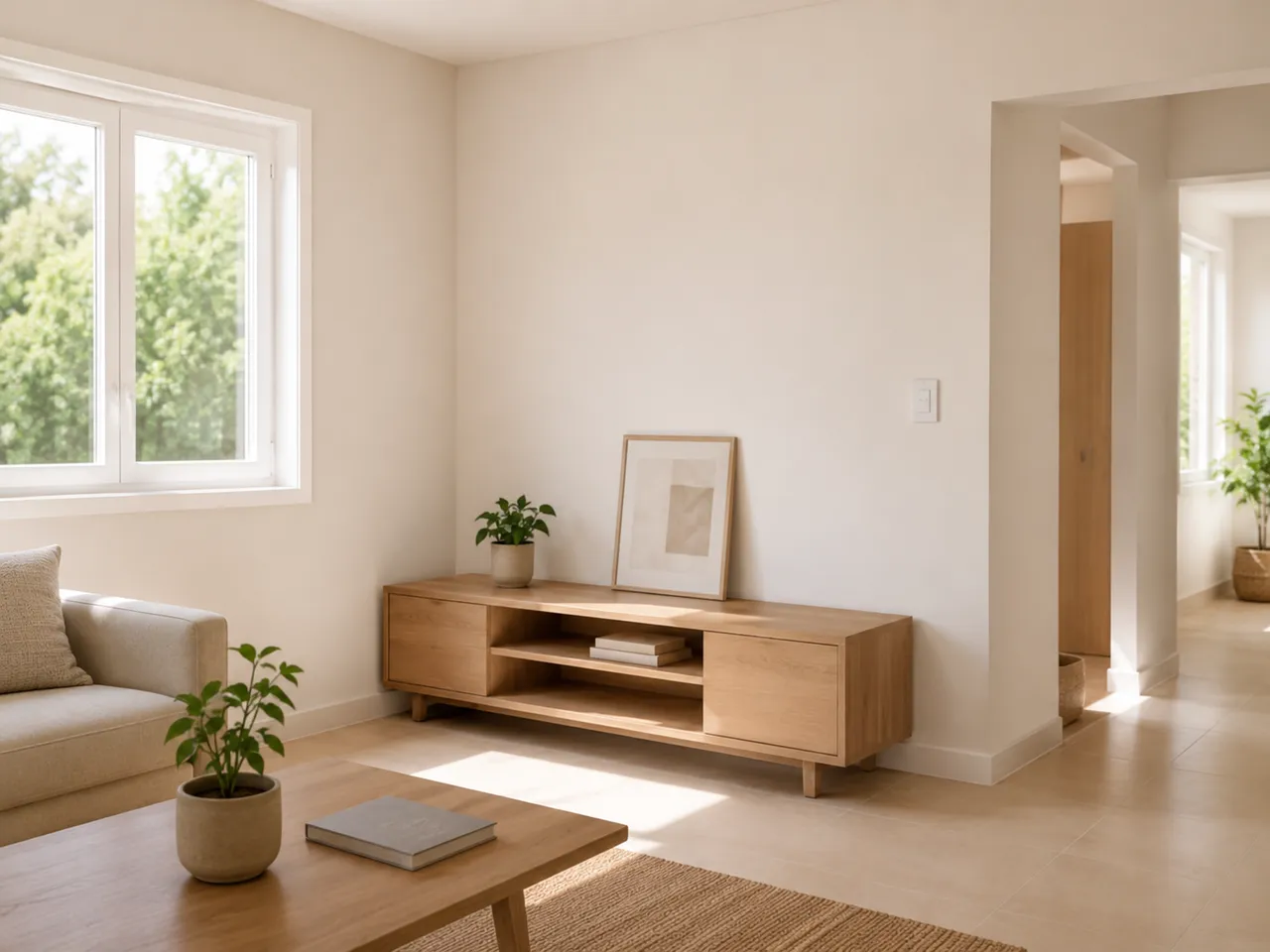 Pintura del living